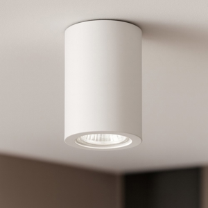 Tower pl1 round ideal lux faretto bianco cilindro