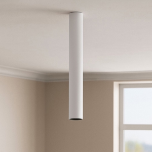 Look pl1 h75 ideal lux faretto da soffitto cilindro bianco