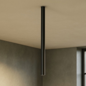Visualizza i dettagli per Ideal lux look pl1 h95 faretto nero per penisola cucina gu10 3000k Ideal lux look pl1 h95 faretto nero per penisola cucina gu10 3000k