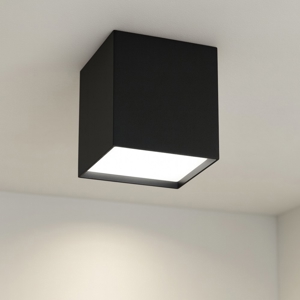 Ideal lux kubiko pl faretto led 10w cubo nero 