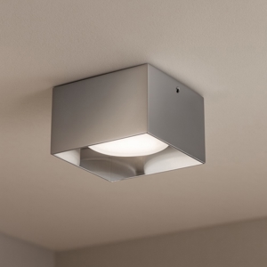Visualizza i dettagli per Faretto led ideal lux spike pl1 square cromo quadrato gx53 3000k Faretto led ideal lux spike pl1 square cromo quadrato gx53 3000k