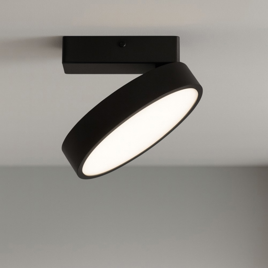 Faretto led 20w da soffitto da 2700k-6000k nero orientabile Faretto led 20w da soffitto da 2700k-6000k nero orientabile