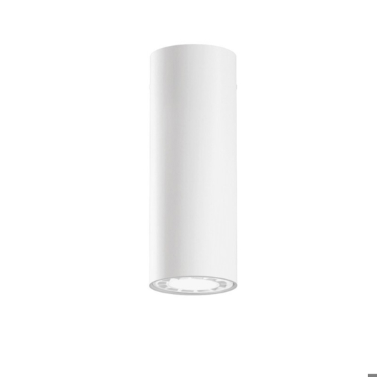 Faretto da soffitto cilindro bianco linea light birba s