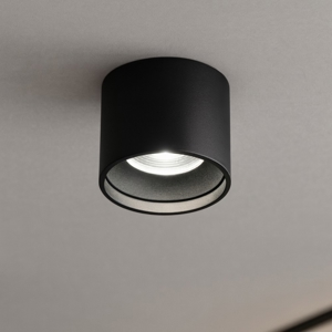 Visualizza i dettagli per Faretto led da soffitto cilindro nero 20w 3000k isyluce focus Faretto led da soffitto cilindro nero 20w 3000k isyluce focus