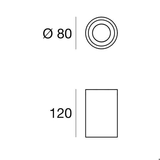 Baton linea light faretto led cilindrico da soffitto bianco oro 7.3w 4000k Baton linea light faretto led cilindrico da soffitto bianco oro 7.3w 4000k