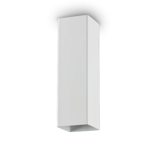 Sky pl1 bianco ideal lux faretto quadrato da soffitto 5w 3000k