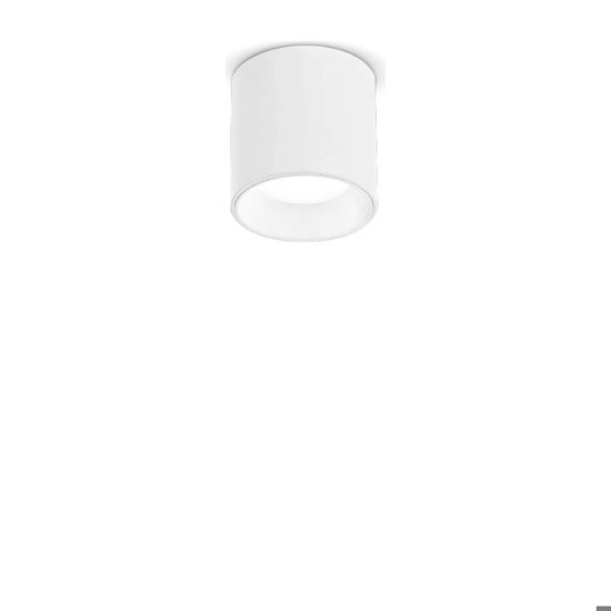 Dot pl round mini faretto led 4.5w 3000k cilindro bianco ideal lux Dot pl round mini faretto led 4.5w 3000k cilindro bianco ideal lux
