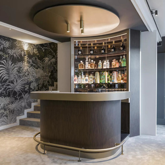 Faretto da soffitto cilindro oro h30cm Faretto da soffitto cilindro oro h30cm