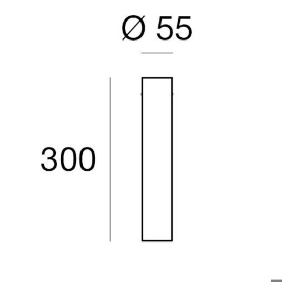 Faretto da soffitto cilindro oro h30cm Faretto da soffitto cilindro oro h30cm