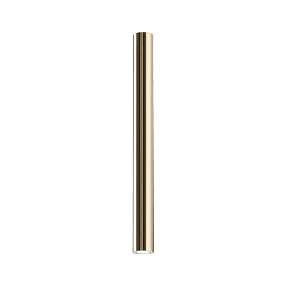 Birba linea light faretto da soffitto cilindrico oro h60 cm Birba linea light faretto da soffitto cilindrico oro h60 cm