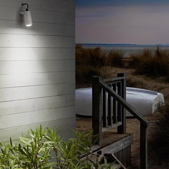 Isyluce faretto da esterno bianco orientabile anti corrosione Isyluce faretto da esterno bianco orientabile anti corrosione