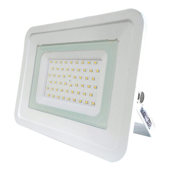 Faro per illuminazione esterno proiettore 30w 3000k ip65 slim bianco 220v Faro per illuminazione esterno proiettore 30w 3000k ip65 slim bianco 220v