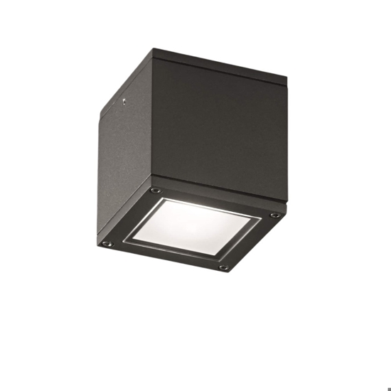 Faretto da soffitto per esterno cubo antracite Faretto da soffitto per esterno cubo antracite