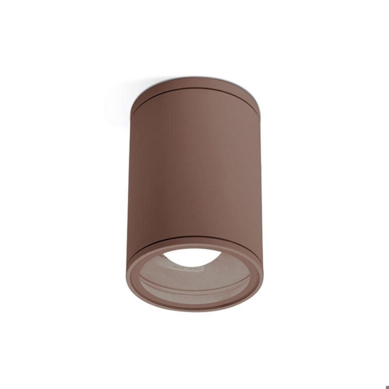 Faretto da soffitto per esterno cilindro marrone gea luce Faretto da soffitto per esterno cilindro marrone gea luce