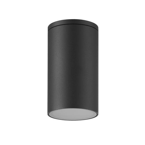 Faretto per esterni da soffitto cilindro antracite Faretto per esterni da soffitto cilindro antracite