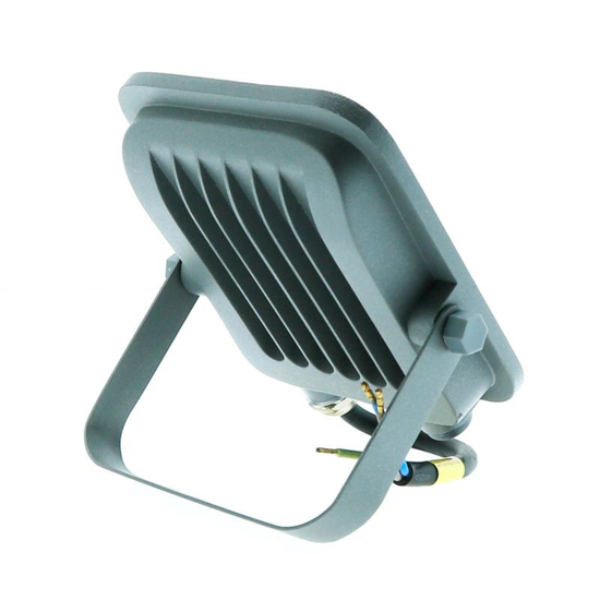 Faro da esterno ip65 100w 6000k dimmerabile orientabile fp