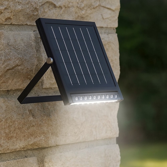 Faro proiettore da esterno 10w cct sensore crepuscolare ip54 fp