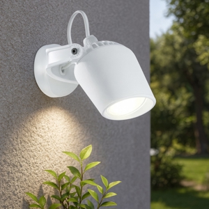 Elio ap1 faretto da esterno orientabile bianco ip66 impermeabile 3,5w 4000k
