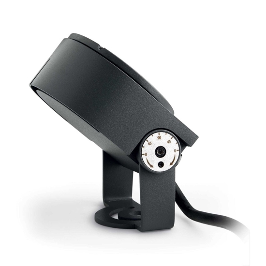 Ulex ideal lux faretto esterno 8,5w 3000k antracite ip65 orientabile