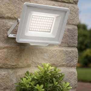 Faro per esterno proiettore 50w 4000k bianco gea luce