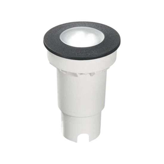 Ideal lux gravity pt round faretto carrabile da esterno nero