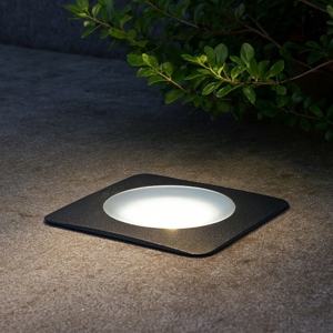 Visualizza i dettagli per Ideal lux gravity faretto per esterno da incasso pavimento nero Ideal lux gravity faretto per esterno da incasso pavimento nero