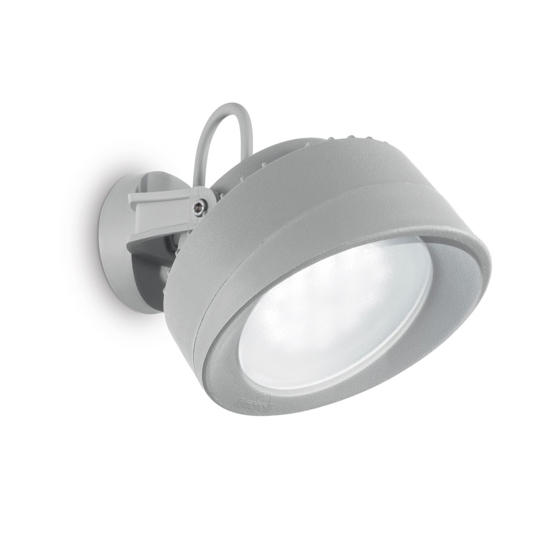 Litio ap1 faretto per esterno orientabile ip66 grigio ideal lux