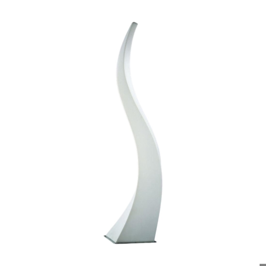 Lampada da giardino 168cm bianca per esterno design moderna