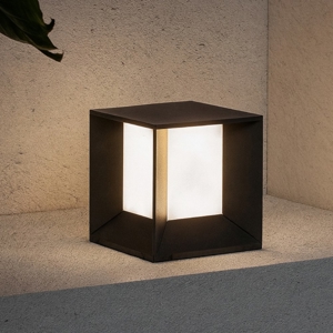 Visualizza i dettagli per Lampada per esterno da appoggio grigio antracite moderna Lampada per esterno da appoggio grigio antracite moderna