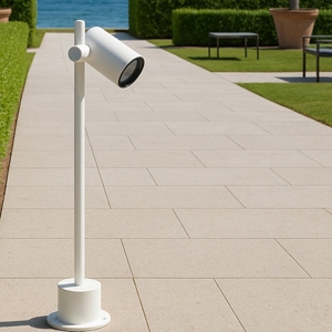 Visualizza i dettagli per Lampione bianco da giardino orientabile led 13w 4000k ip65 Lampione bianco da giardino orientabile led 13w 4000k ip65