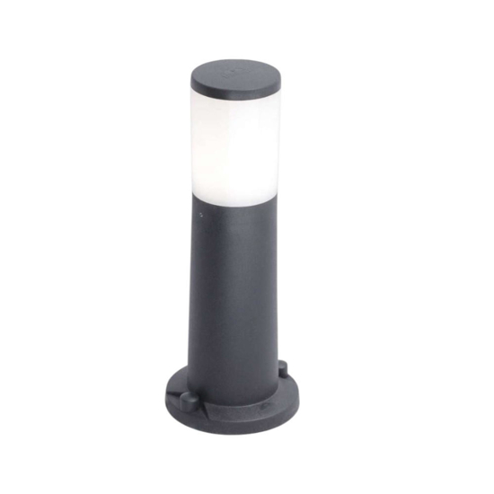Lampioncino nero da giardino top light loano anti ruggine