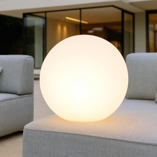 Lampada linea light oh! garden da giardino 55cm led 15w 3000k
