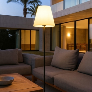 Arcadia pt1 piantana per esterno ideal lux antracite
