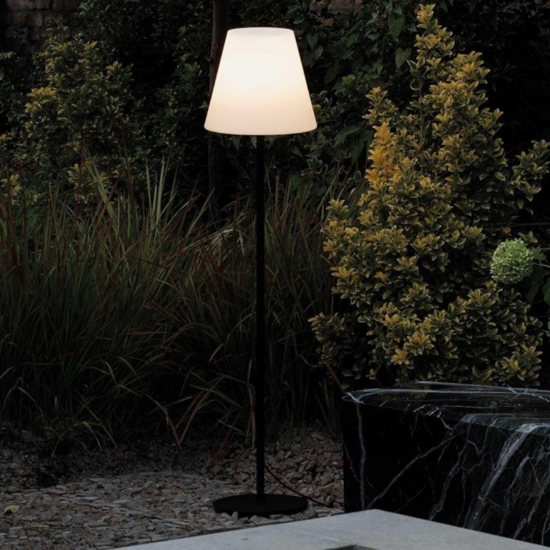 Arcadia pt1 piantana per esterno ideal lux antracite