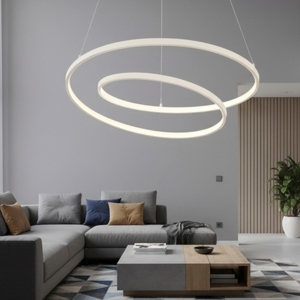 Ideal lux oz sp d80 dali push bianco lampadario led 55w 3000k