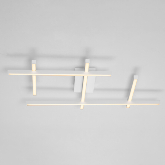 Plafoniera bianca led 63w 3000k design sper soggiorno moderno Plafoniera bianca led 63w 3000k design sper soggiorno moderno