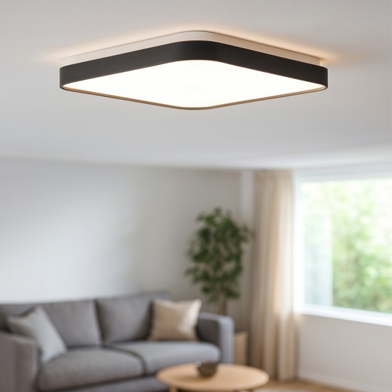 Plafoniera per cucina quadrata moderna led 3000k Plafoniera per cucina quadrata moderna led 3000k