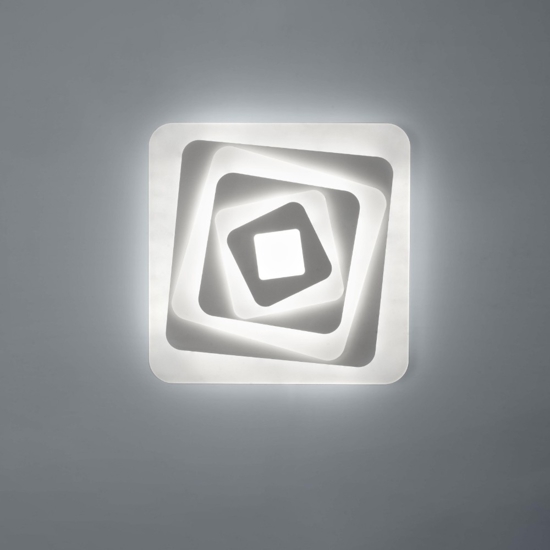 Plafoniera vivida cleo bianca led 38w 3000k 4000k