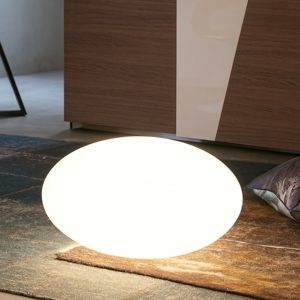 Visualizza i dettagli per Lampada da giardino 38cm sfera bianca linea light oh!smash fl65 Lampada da giardino 38cm sfera bianca linea light oh!smash fl65