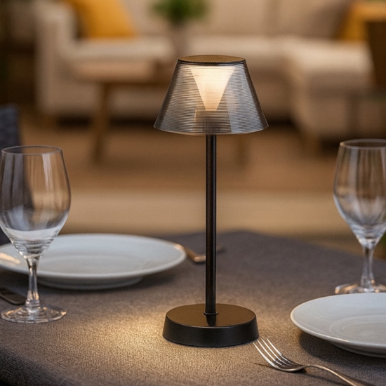 Lolita tl ideal lux lampada da tavolo da esterno led portatile