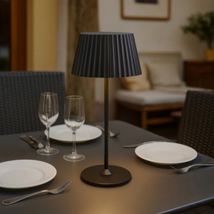 Visualizza i dettagli per Lampada nera da tavolo ricaricabile per esterni portatile 3000k Lampada nera da tavolo ricaricabile per esterni portatile 3000k