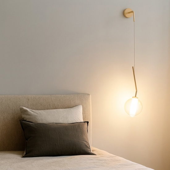 Applique da parete luce pendente ambra top light v line Applique da parete luce pendente ambra top light v line