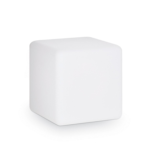 Luna pt1 d40 ideal lux lampada cubo luminoso per esterno ip44
