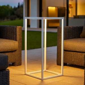 Ideal lux ipotesi pt h73 lampada da esterno bianca