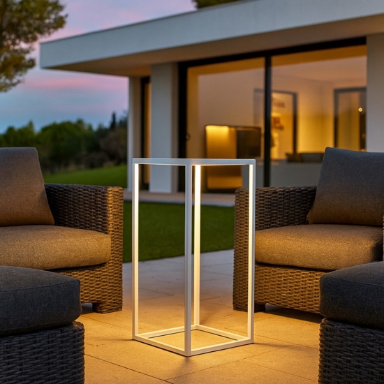 Ideal lux ipotesi pt h73 lampada da esterno bianca Ideal lux ipotesi pt h73 lampada da esterno bianca