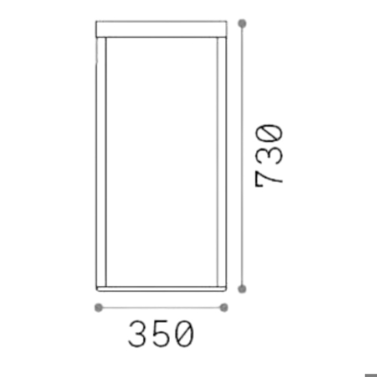 Ideal lux ipotesi pt h73 lampada da esterno bianca Ideal lux ipotesi pt h73 lampada da esterno bianca