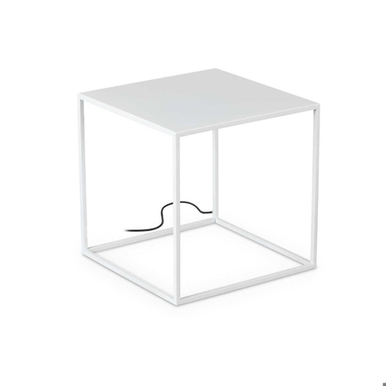 Ideal lux ipotesi pt h50 lampada da esterno bianca led 16w 3000k ip44