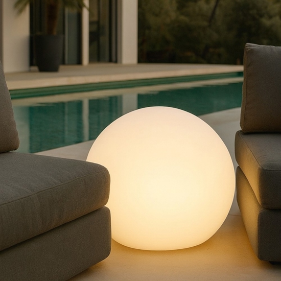 Sole pt1 d20 ideal lux lampada sfera per esterno Sole pt1 d20 ideal lux lampada sfera per esterno