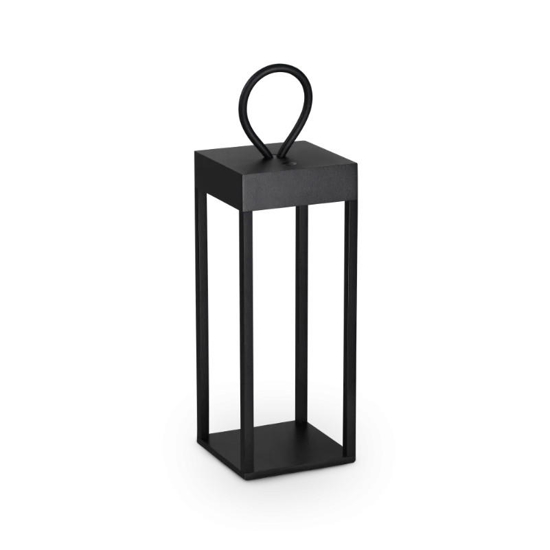 Ideal lux enya tl lampada da tavolo per esterno ip54 nero led