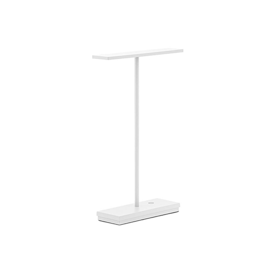 Lampada da tavolo portatile dubcolor linea light bianca led